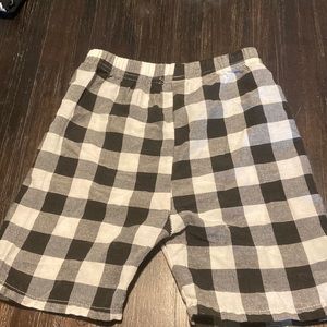 Toddler boys plaid shorts